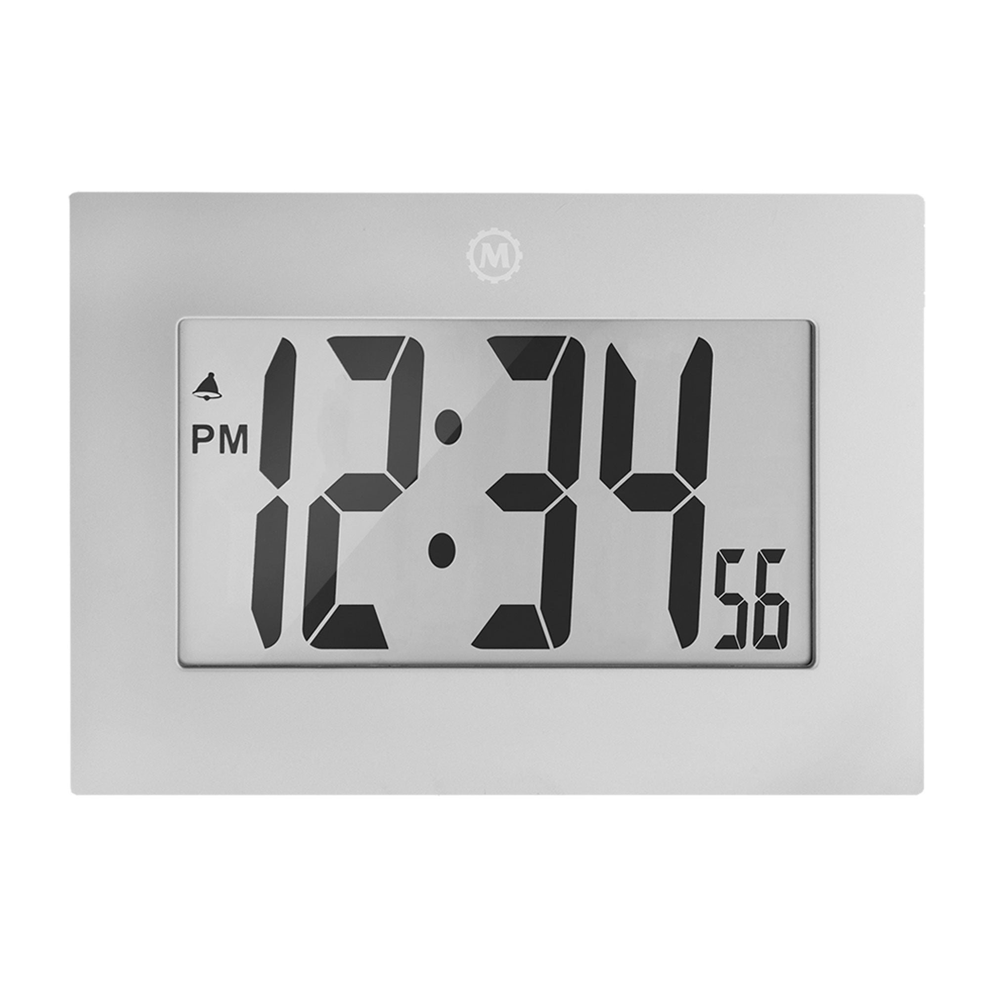 Reloj de pared digital con marco grande image