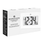 Reloj de pared digital con marco grande image