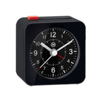 Mini Non-Ticking Analog Alarm Clock with Auto Backlight and Snooze Function