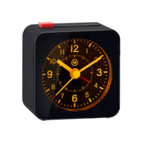 Mini Non-Ticking Analog Alarm Clock with Auto Backlight and Snooze Function image