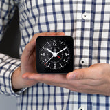 Mini Non-Ticking Analog Alarm Clock with Auto Backlight and Snooze Function image