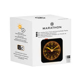 Mini Non-Ticking Analog Alarm Clock with Auto Backlight and Snooze Function image