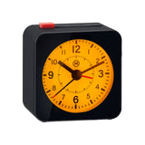 Mini Non-Ticking Analog Alarm Clock with Auto Back Light and Snooze Function - marathonwatch