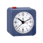 Mini Non-Ticking Analog Alarm Clock with Auto Backlight and Snooze Function