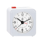 Mini Non-Ticking Analog Alarm Clock with Auto Backlight and Snooze Function