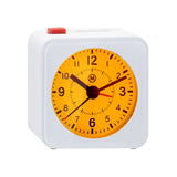 Mini Non-Ticking Analog Alarm Clock with Auto Backlight and Snooze Function image