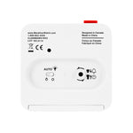 Mini Non-Ticking Analog Alarm Clock with Auto Backlight and Snooze Function