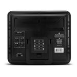 Slim Self-Setting Wall Clock with Full Calendar Display, Temperature & Humidity