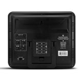 Slim Self-Setting Wall Clock with Full Calendar Display, Temperature & Humidity image