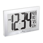 Atomique, à réglage automatique, à réglage automatique, horloge murale avec support et 8 fuseaux horaires image