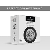 3.5 Inch Round Self-Setting Alarm Clock with Push-Button Backlight image