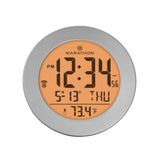 3.5 Inch Round Self-Setting Alarm Clock with Push-Button Backlight image