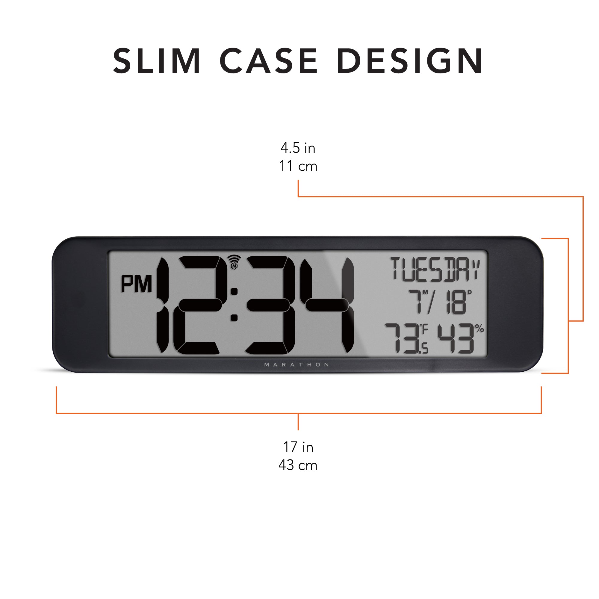 Ultra-Wide Clock with Atomic Accuracy