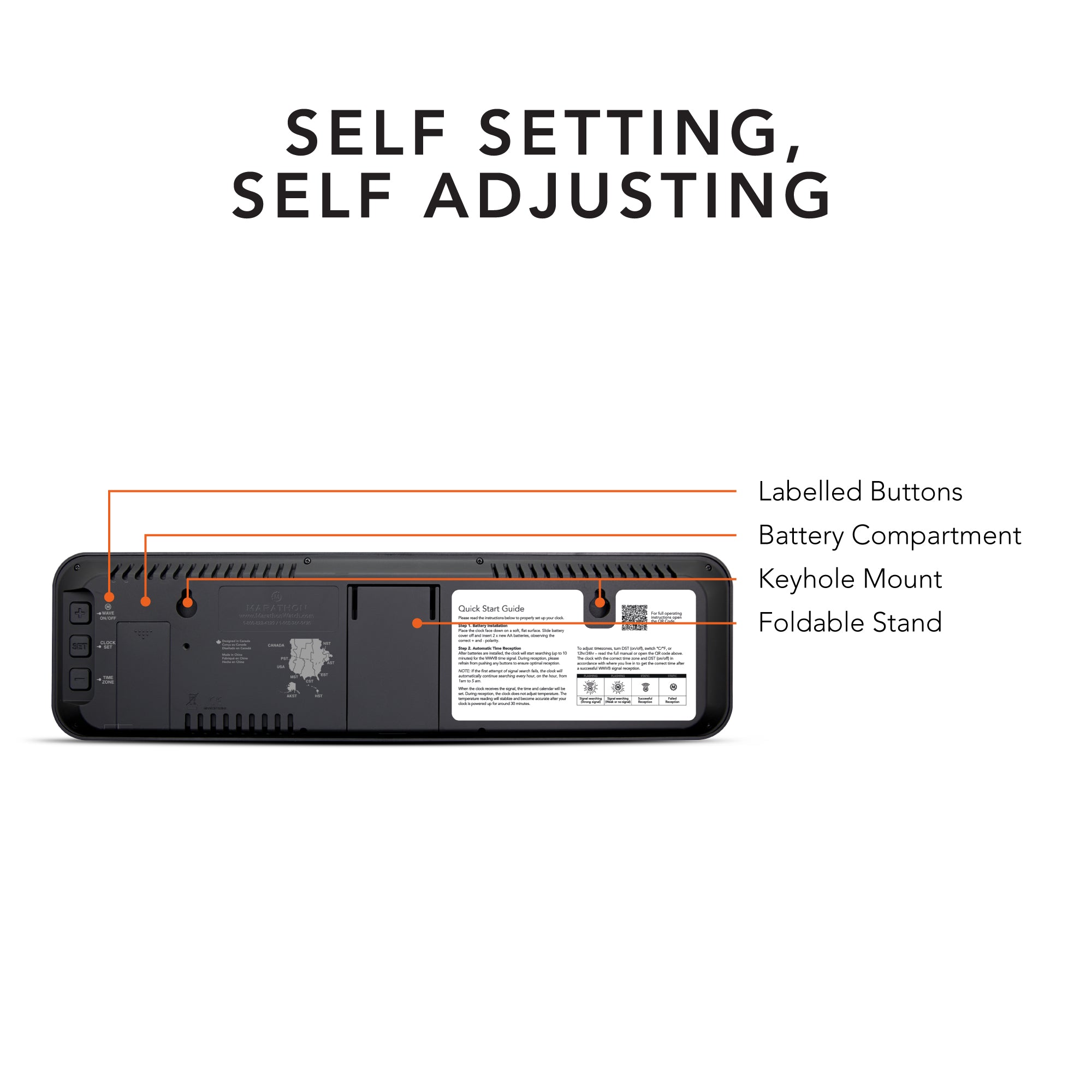 Ultra-Wide Clock with Atomic Accuracy
