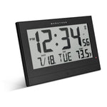 Self-Setting Clock with Auto Backlight and Power Adapter
