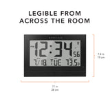 Self-Setting Clock with Auto Backlight and Power Adapter image