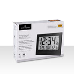 Self-Setting Clock with Auto Backlight and Power Adapter