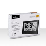 Self-Setting Clock with Auto Backlight and Power Adapter image