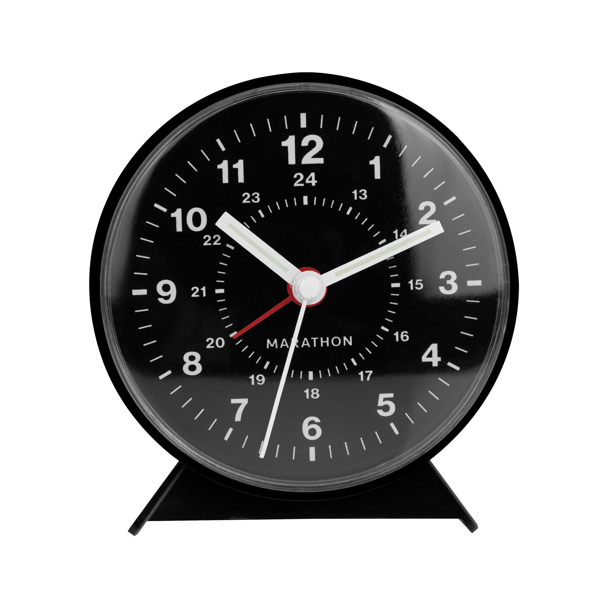 Alarm Clock with Mechanical Wind Up – Marathon Watch