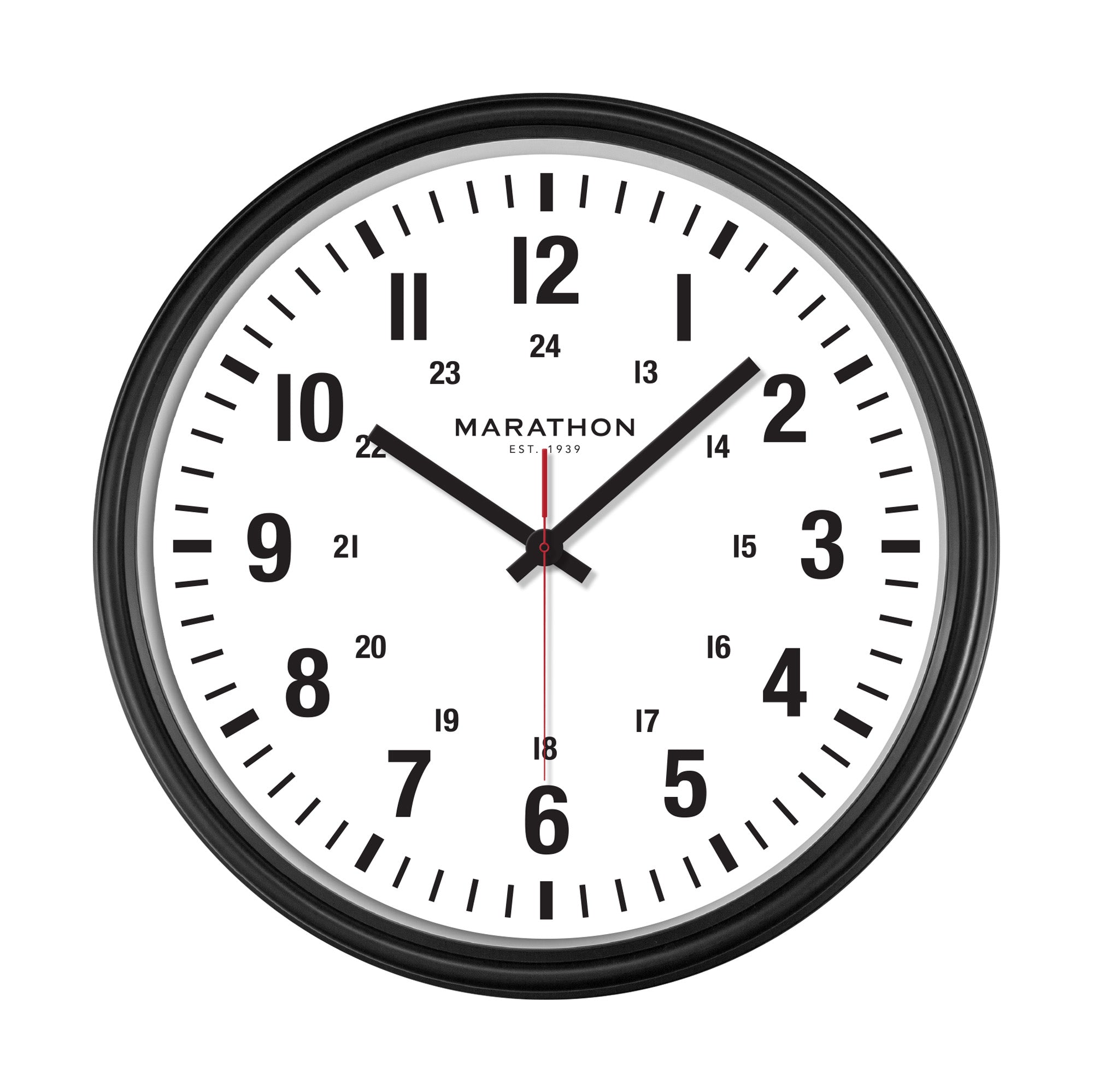 Jumbo 20 Inch Indoor/Outdoor Clock image