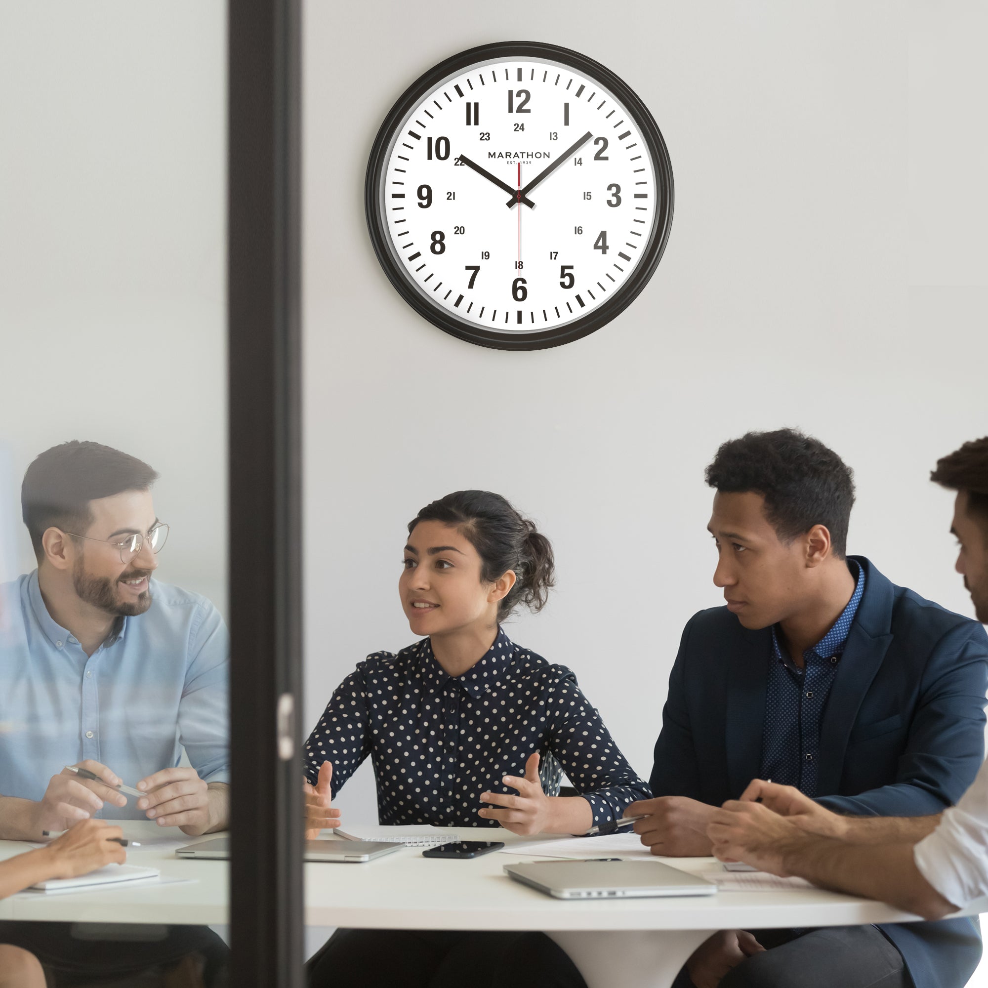 Jumbo 20 Inch Indoor/Outdoor Clock