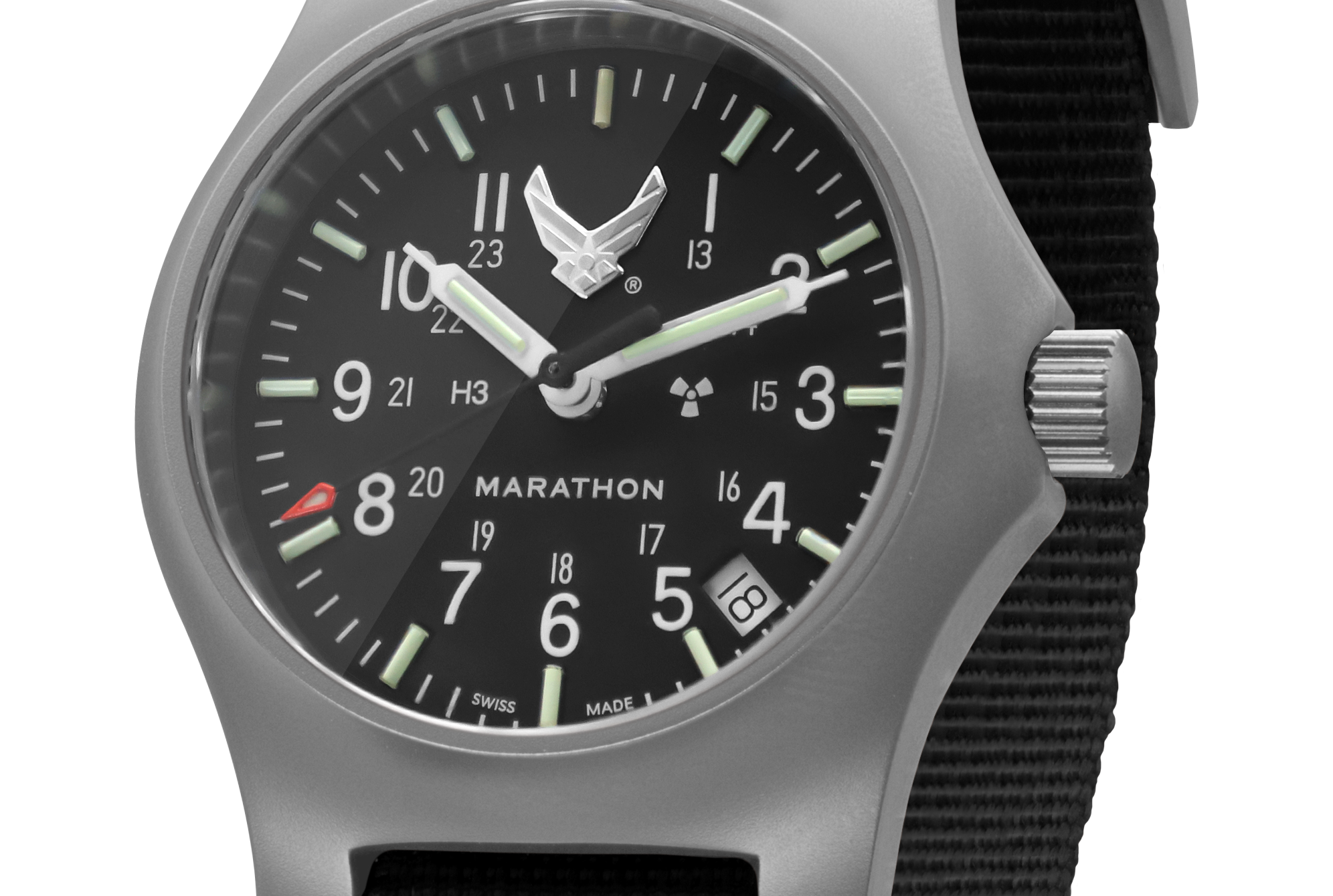 36mm Official USAF Officer s Watch with Date GPQ Marathon