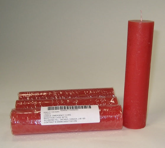Emergency Candle - For Military, Hiking, Camping, & Emergency Kit image