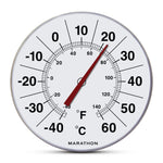 12 Inch Indoor/Outdoor Dial Thermometer image