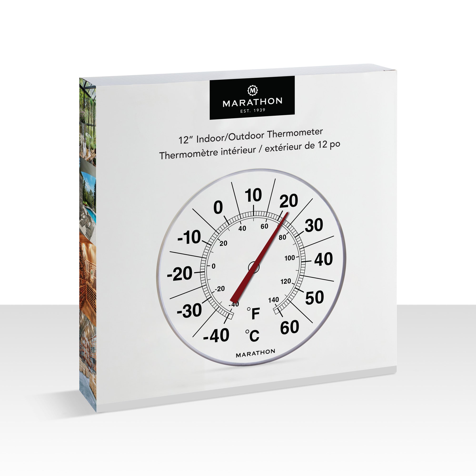 02309 Indoor/Outdoor Decorative Thermometer