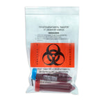 Laboratory Sample Bag/Biohazard Specimen Bag with Outside Pocket - Hospital Grade image