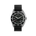 41mm Arctic Steel Navigator w/ Date (SSNAV-D) on Ballistic Nylon image