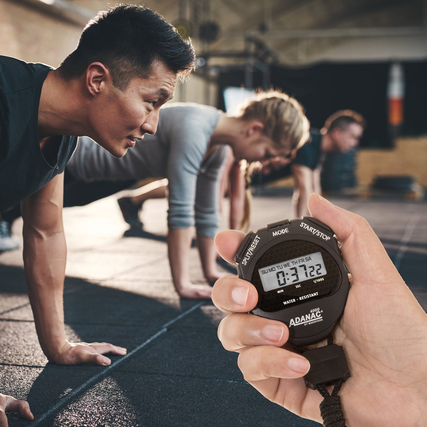 ADANAC 4000 Digital Stopwatch Timer with Large Display - Marathon