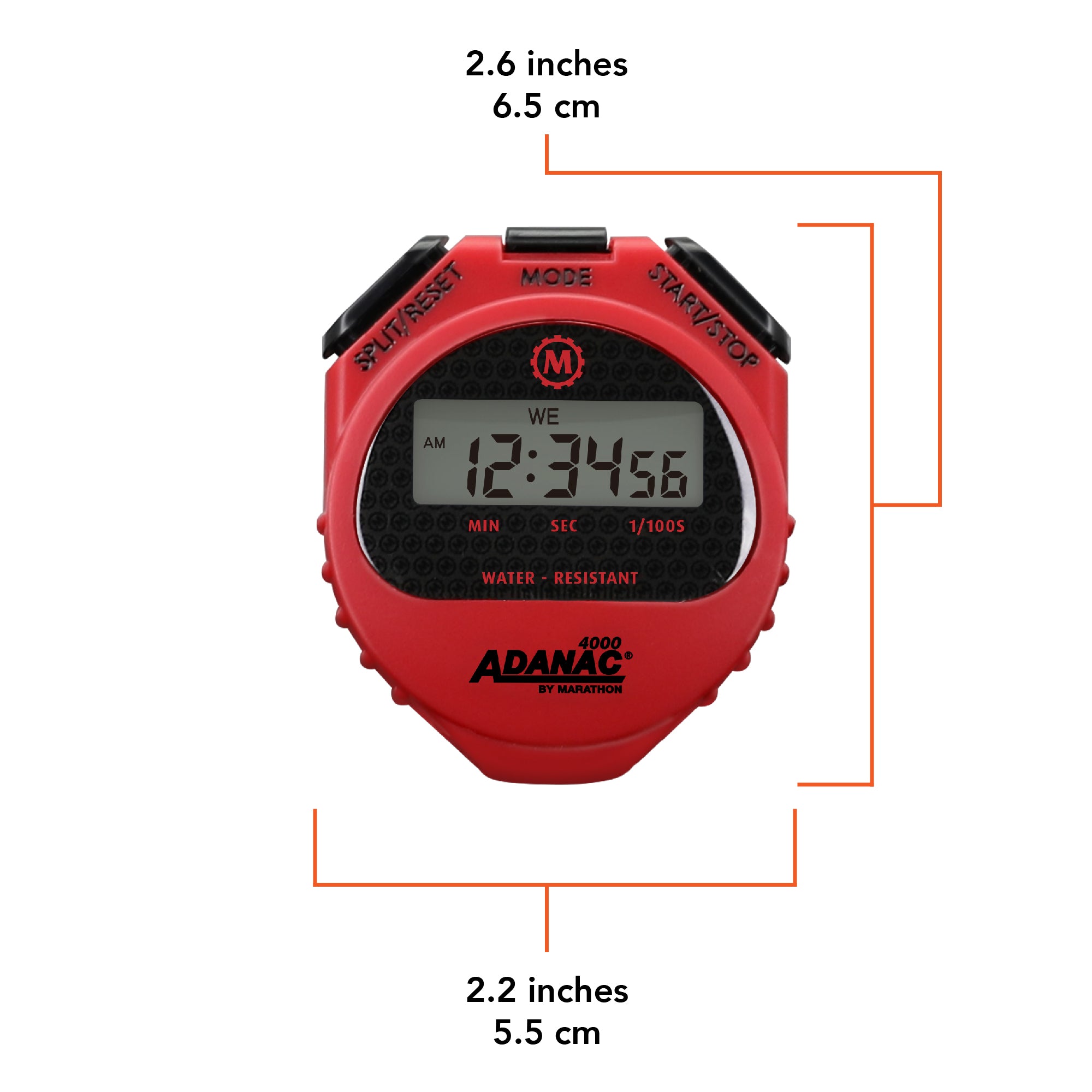 ADANAC 4000 Digital Stopwatch Timer with Large Display image