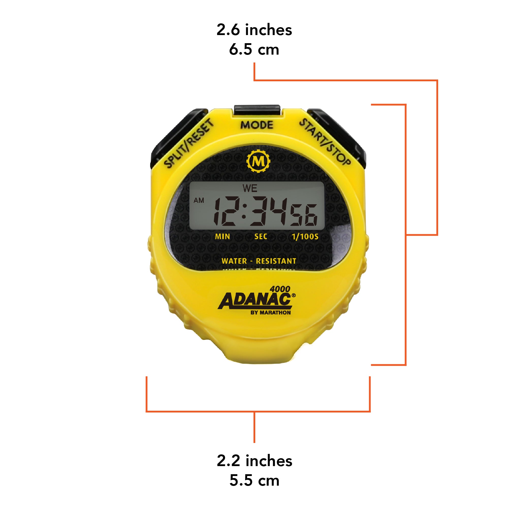 ADANAC 4000 Digital Stopwatch Timer with Large Display image