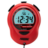 ADANAC Digital Glow Stopwatch Timer Red - Marathon Watch Company | ST083013-RD