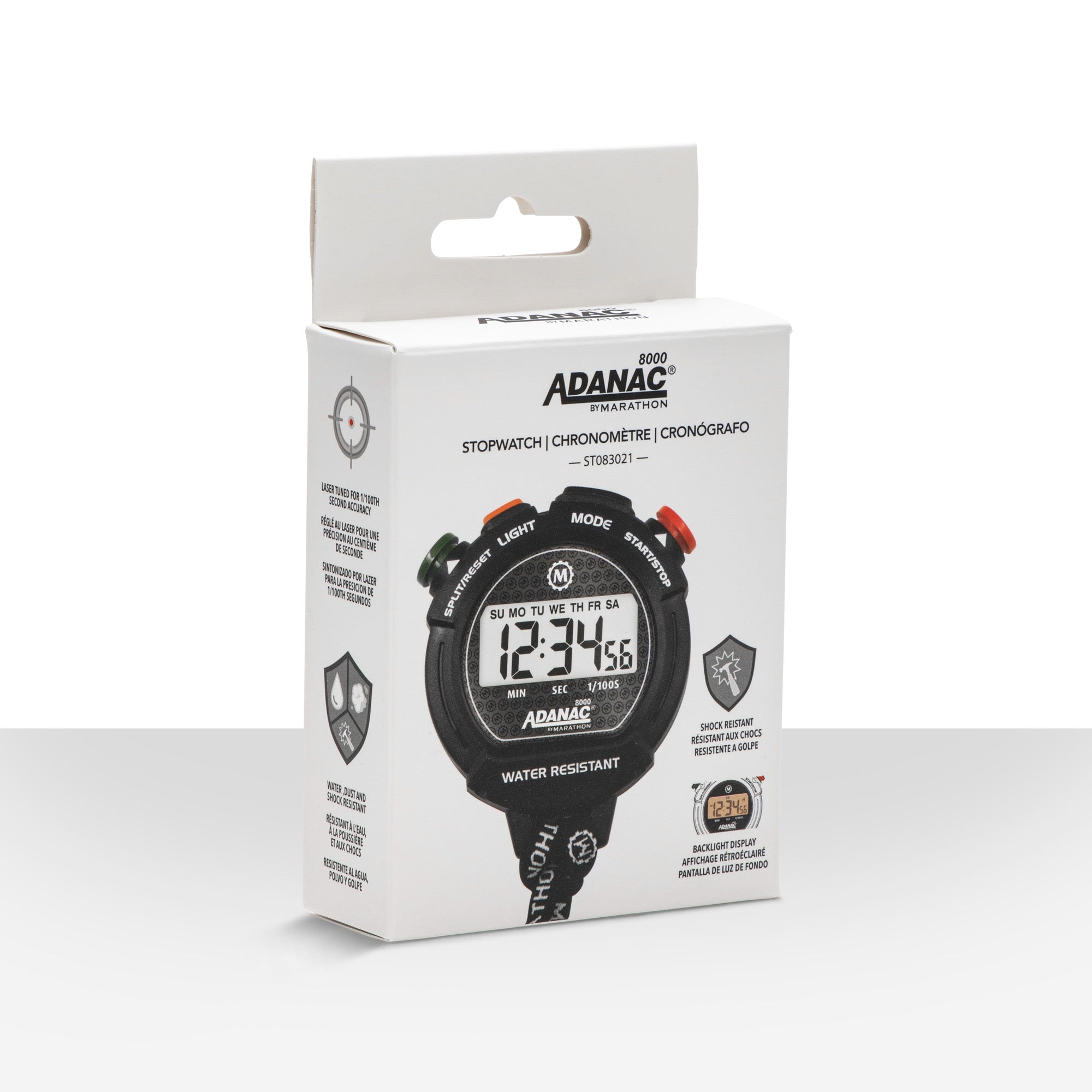 ADANAC 8000 Professional Stopwatch Timer