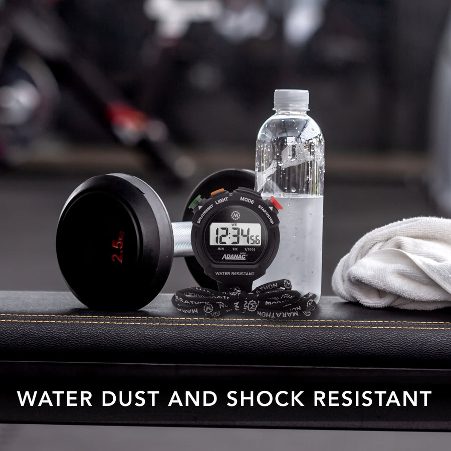 ADANAC 8000 Professional Stopwatch Timer Marathon Watch Company