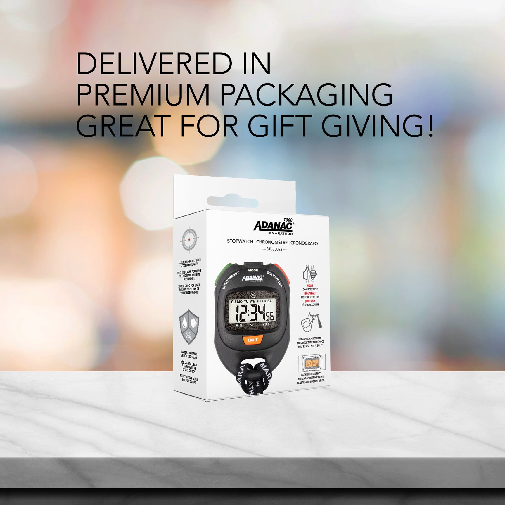 ADANAC 7000 Professional Stopwatch Timer Marathon Watch Company