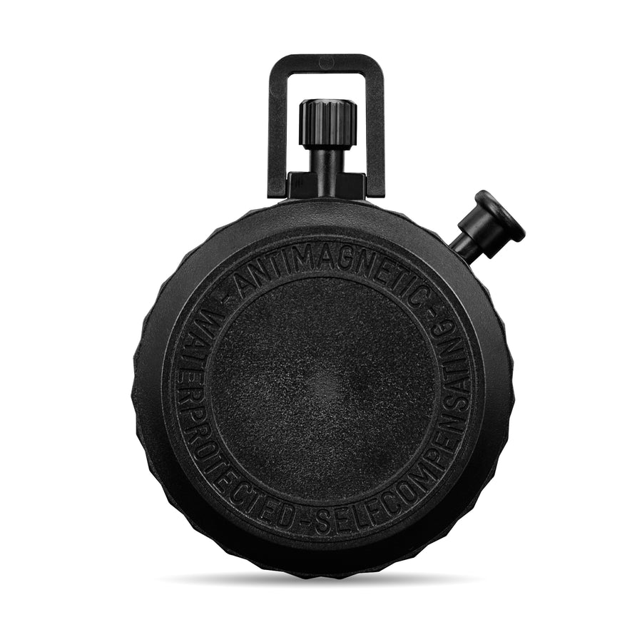 Military Stopwatch - Instantaneous Return and Time-Out, with Central 60 min Register
