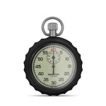Mechanical Stopwatch: Single Action Glow in the Dark, (1/5 sec) 30 min Register image