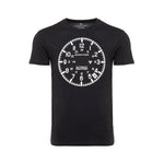 Slim Fit Classic Black Glow Print Marathon Watch GSAR T-Shirt