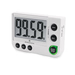 Temporizador de cuenta regresiva / ascendente de pantalla grande con alarma parpadeante y sonido ajustable image