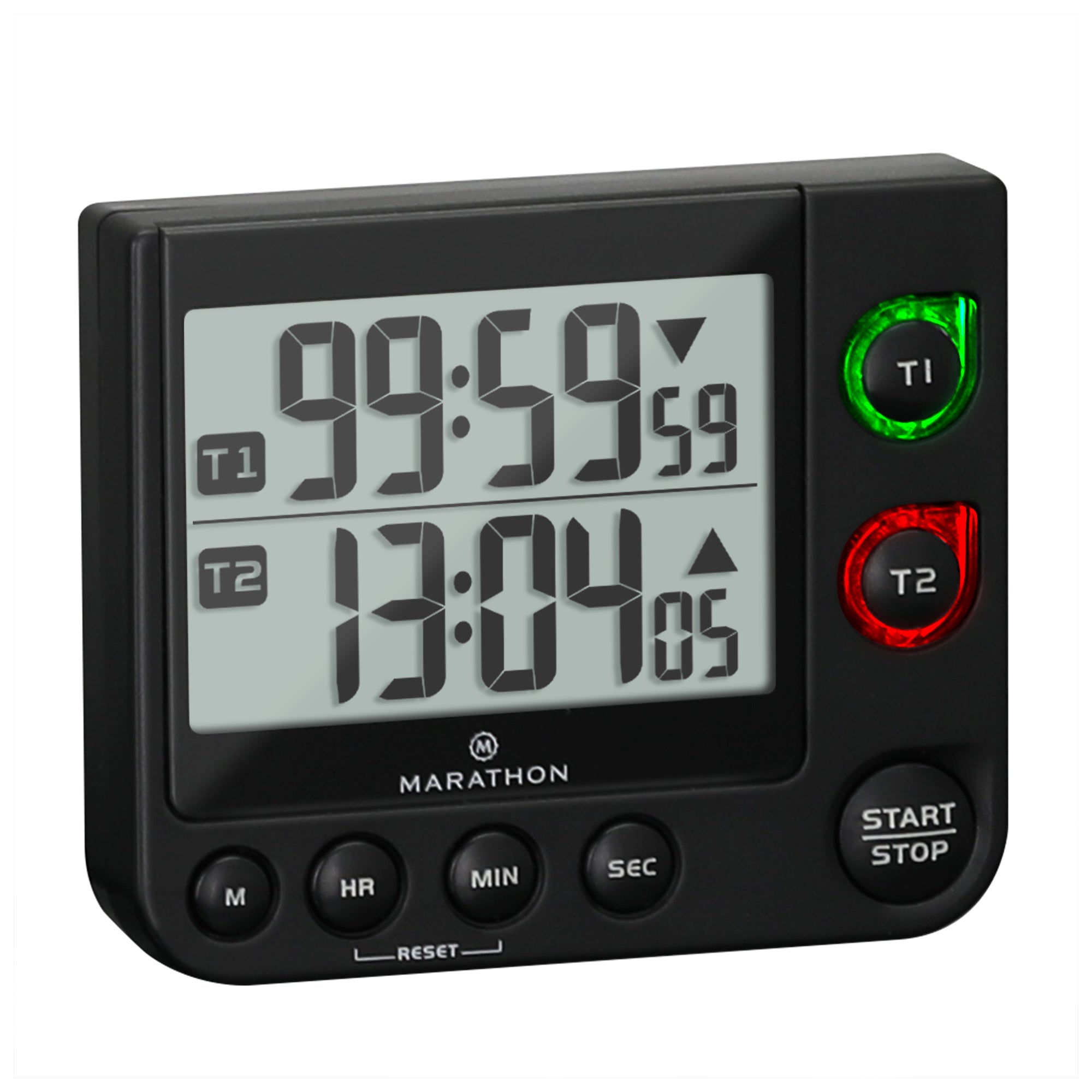 Dual Timer with Large Display, Magnetic Back and Stand image