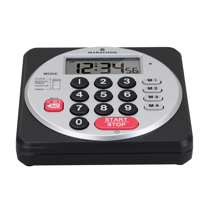 Commercial Medical Grade Direct Entry 100-Hour Keypad Digital Timer ...
