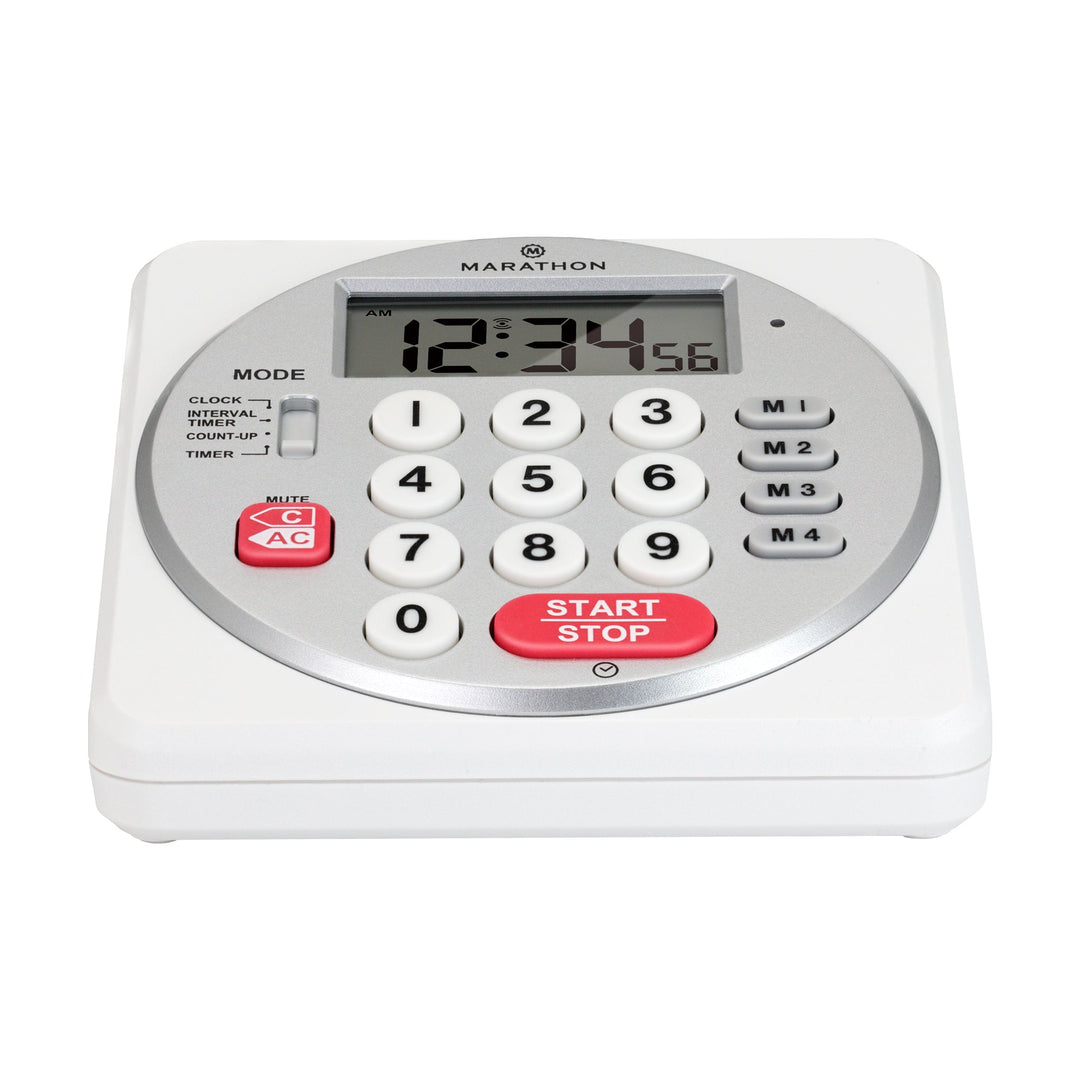 Commercial Medical Grade Direct Entry 100-Hour Keypad Digital Timer ...