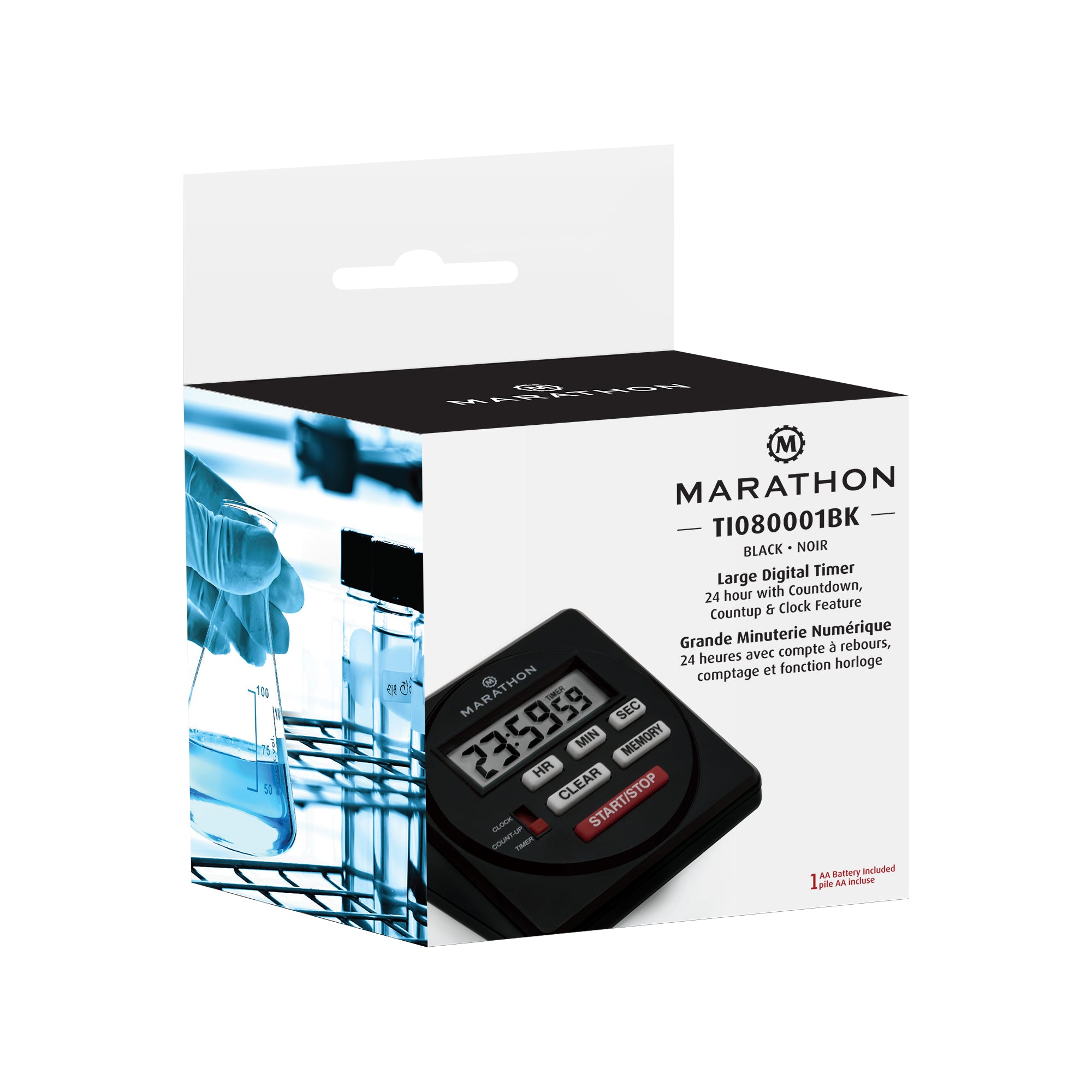 24 Hour Digital Timer with Countdown, Count-up and Clock Feature image