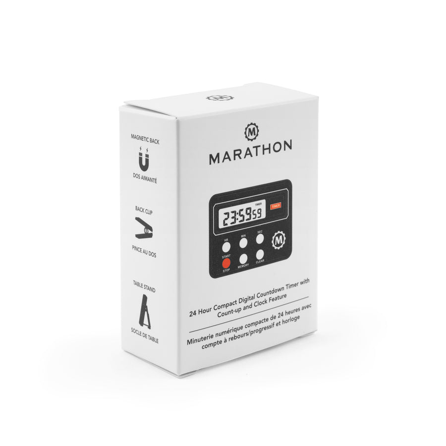 24 Hour Compact Digital Timer - Marathon Watch Company