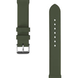 Bracelet de plongée en caoutchouc en deux pièces, vert, 20 mm image