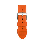 Bracelet de plongée en caoutchouc en deux pièces, orange, 20 mm image