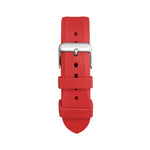 Bracelet de plongée en caoutchouc en deux pièces, rouge, 20 mm image